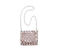 Self Portrait - Crystal Mesh Pouch - - Bags - Donna - Rosa - ONE SIZE