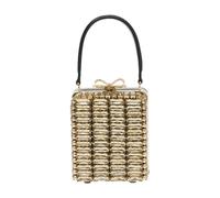 Self Portrait - Crystal Micro Bag - - Bags - Donna - Giallo - ONE SIZE