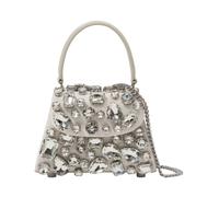 Self Portrait - Crystal Mini Bag - - Bags - Donna - Beige - ONE SIZE