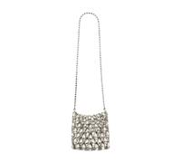 Self Portrait - Crystal Mini Crossbody - - Bags - Donna - Grigio - ONE SIZE