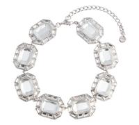 Self Portrait - Crystal Necklace - - Accessories - Donna - Grigio - ONE SIZE