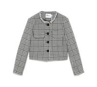 Self Portrait - Giacca Corta Pied-de-poule - - Jackets - Donna - Nero - S