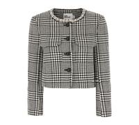 Self Portrait - Giacca in maglia jacquard - - Jackets - Donna - Nero - M
