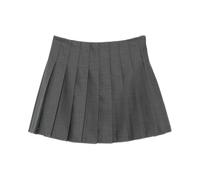 Self Portrait - Gonna corta a pieghe Pf26 - - Skirts - Donna - Grigio - S