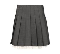 Self Portrait - Gonna Corta a Pieghe - - Skirts - Donna - Grigio - S
