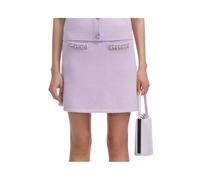 Self Portrait - Gonna corta a trapezio testurizzata - - Skirts - Donna - Viola - M