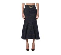 Self Portrait - Midi Skirts - - Skirts - Donna - Blu - S