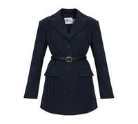 Self Portrait, ,Jackets ,Donna ,Blu ,S Blazer con Paillettes Scintillanti