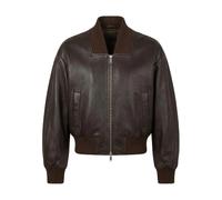 Self Portrait, ,Jackets ,Donna ,Marrone ,2XS Bomber Corto in Pelle
