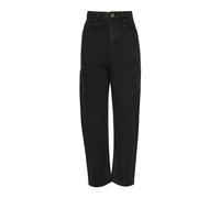 Self Portrait, ,Jeans ,Donna ,Nero ,W26 Jeans Neri In Denim Con Gamba Curva