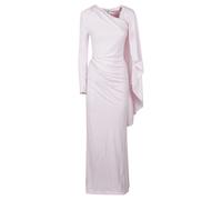 Self Portrait - Jersey Drape Maxi Dress - - Dresses - Donna - Rosa - S