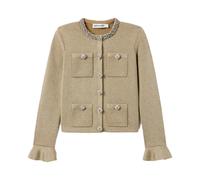 Self Portrait, ,Knitwear ,Donna ,Giallo ,L Rs26-206C-Gd Cardigan
