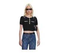 Self Portrait, ,Knitwear ,Donna ,Nero ,L Tailored Knit Top