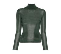 Self Portrait, ,Knitwear ,Donna ,Verde ,L Viscose Knit Top