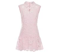 Self Portrait - Lace Collared Mini Dress - - Dresses - Donna - Rosa - M