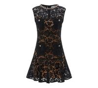 Self Portrait - Lace Crystal Mini Dress - - Dresses - Donna - Nero - M