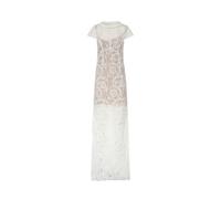 Self Portrait - Lace Midi Dress - - Dresses - Donna - Bianco - S
