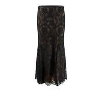 Self Portrait - Lace Midi Skirt - - Skirts - Donna - Nero - S