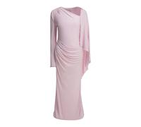 Self Portrait - Long Draped Jersey Dress - - Dresses - Donna - Rosa - M