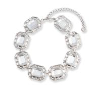 Self Portrait - Maxi Crystal Necklace - - Accessories - Donna - Grigio - ONE SIZE