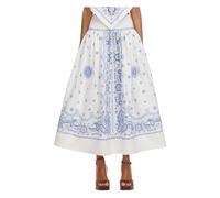 Self Portrait - Midi Skirts - - Skirts - Donna - Bianco - 2XS