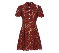 Self Portrait - Mini Abito in Pizzo - - Dresses - Donna - Rosso - 2XS
