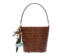 Self Portrait - Mini Borsa a Spalla con Charm - - Bags - Donna - Marrone - ONE SIZE