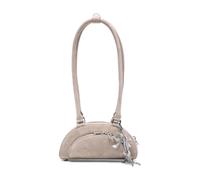 Self Portrait - Mini borsa a spalla in camoscio - - Bags - Donna - Grigio - ONE SIZE