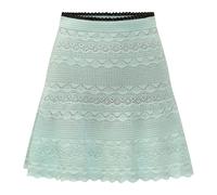 Self Portrait - Minigonna a punto coste - - Skirts - Donna - Verde - XS