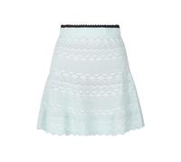 Self Portrait - Minigonna in maglia pointelle - - Skirts - Donna - Verde - L