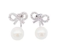 Self Portrait - Orecchini Bijoux Argento - - Accessories - Donna - Grigio - ONE SIZE
