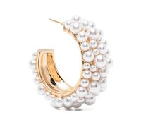 Self Portrait - Pf26-610E-Gd Earrings - - Accessories - Donna - Giallo - ONE SIZE