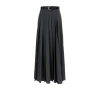 Self Portrait - Pleated Maxi Skirt - - Skirts - Donna - Grigio - S
