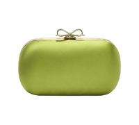 Self Portrait - Pochette in Raso - - Bags - Donna - Verde - ONE SIZE