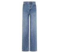 Self Portrait - Rhinestone Denim Straight Leg Jeans - - Jeans - Donna - Blu - W27
