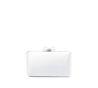 Self Portrait - Satin Bow Clutch - - Bags - Donna - Blu - ONE SIZE
