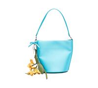 Self Portrait - Satin Bucket Bag - - Bags - Donna - Blu - ONE SIZE
