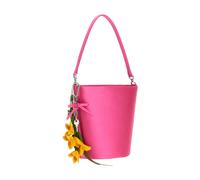 Self Portrait - Satin Bucket Bag - - Bags - Donna - Rosa - ONE SIZE