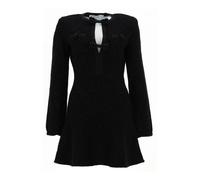 Self Portrait - Sequin Knit Mini Dress - - Dresses - Donna - Nero - L