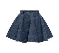 Self Portrait, ,Skirts ,Donna ,Blu ,S Minigonna svasata in denim