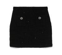 Self Portrait, ,Skirts ,Donna ,Nero ,M Gonna in Maglia con Paillettes