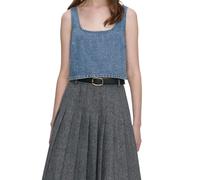 Self Portrait - Sleeveless Top - - Tops - Donna - Blu - S