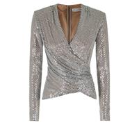 Self Portrait - Top con Strass - - Tops - Donna - Grigio - S