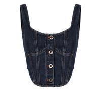 Self Portrait, ,Tops ,Donna ,Blu ,S Cropped Top