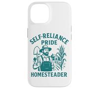 Self Reliance Homesteader Pride Farming Rurale Slow Life Custodia per iPhone 14