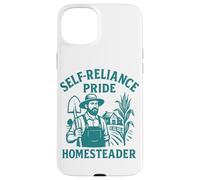 Self Reliance Homesteader Pride Farming Rurale Slow Life Custodia per iPhone 15 Plus