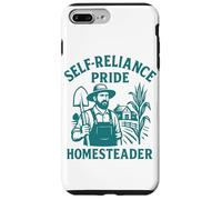 Self Reliance Homesteader Pride Farming Rurale Slow Life Custodia per iPhone 7 Plus/8 Plus