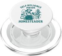 Self Reliance Homesteader Pride Farming Rurale Slow Life PopSockets PopGrip per MagSafe