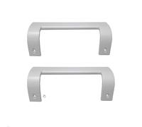 Self Spares - 2 pezzi maniglia porta frigorifero con codice originale 4321270300, maniglia per porta frigorifero compatibile con Beko, Saivod e Smeg
