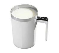 Self Stirring Coffee Mug - self stirring mug with lid, Rechargeable Mixing Drinkware, 400ML with Temperature Display Lid stainless steel Coffee Mugs for Gym Workout Travel Kitchen Home Tea